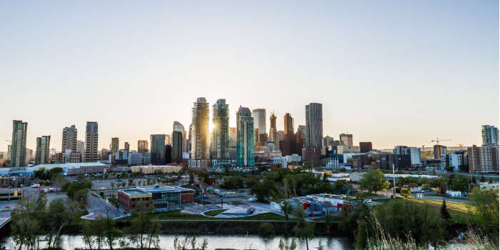 Canadese steden grote stad in Canada