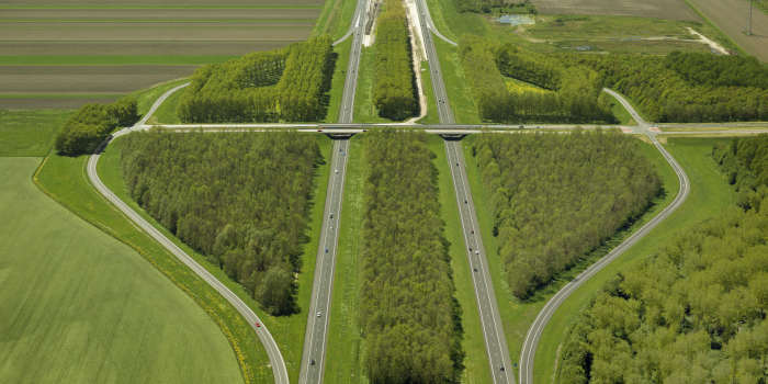 Wegen in Flevoland snelwegen en provinciale wegen