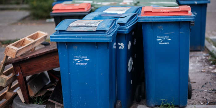Afvalscheiding bedrijf aan huis