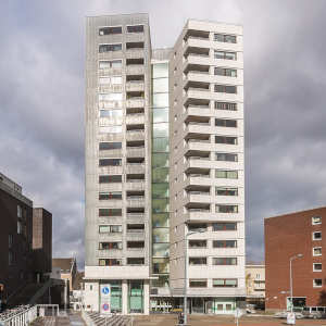 Toren van Siza in Maastricht van de Portugese architect Álvaro Siza