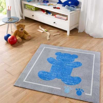 Kinderkamer Vloerkleed Teddybeer