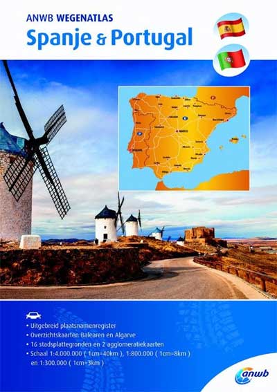 ANWB Wegenatlas Spanje & Portugal