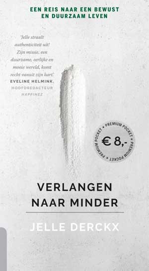 Jelle Derckx Verlangen naar minder Recensie Duurzaamheidsboek