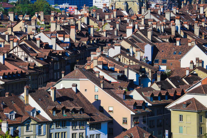 Grote steden in Zwitserland Bern