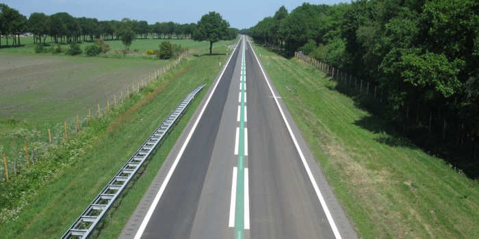 Wegen in Drenthe snelwegen en belangrijkste provinciale wegen